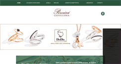 Desktop Screenshot of gioielleriapezzini.com